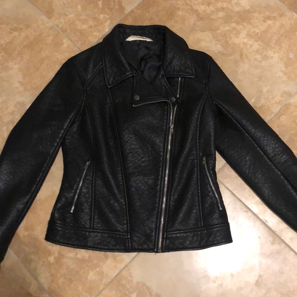 Leather jacket